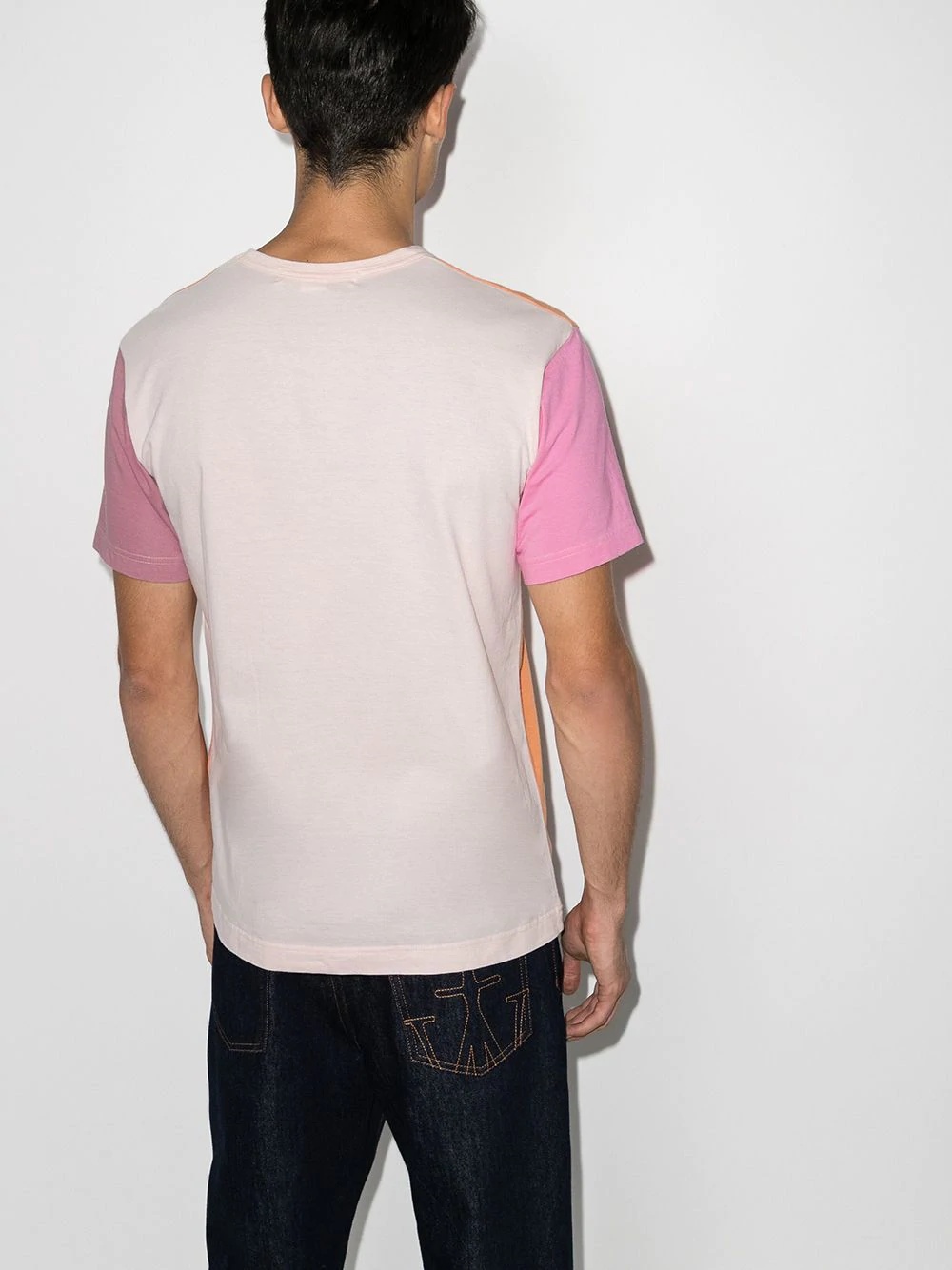 colour-block crew-neck T-shirt - 3