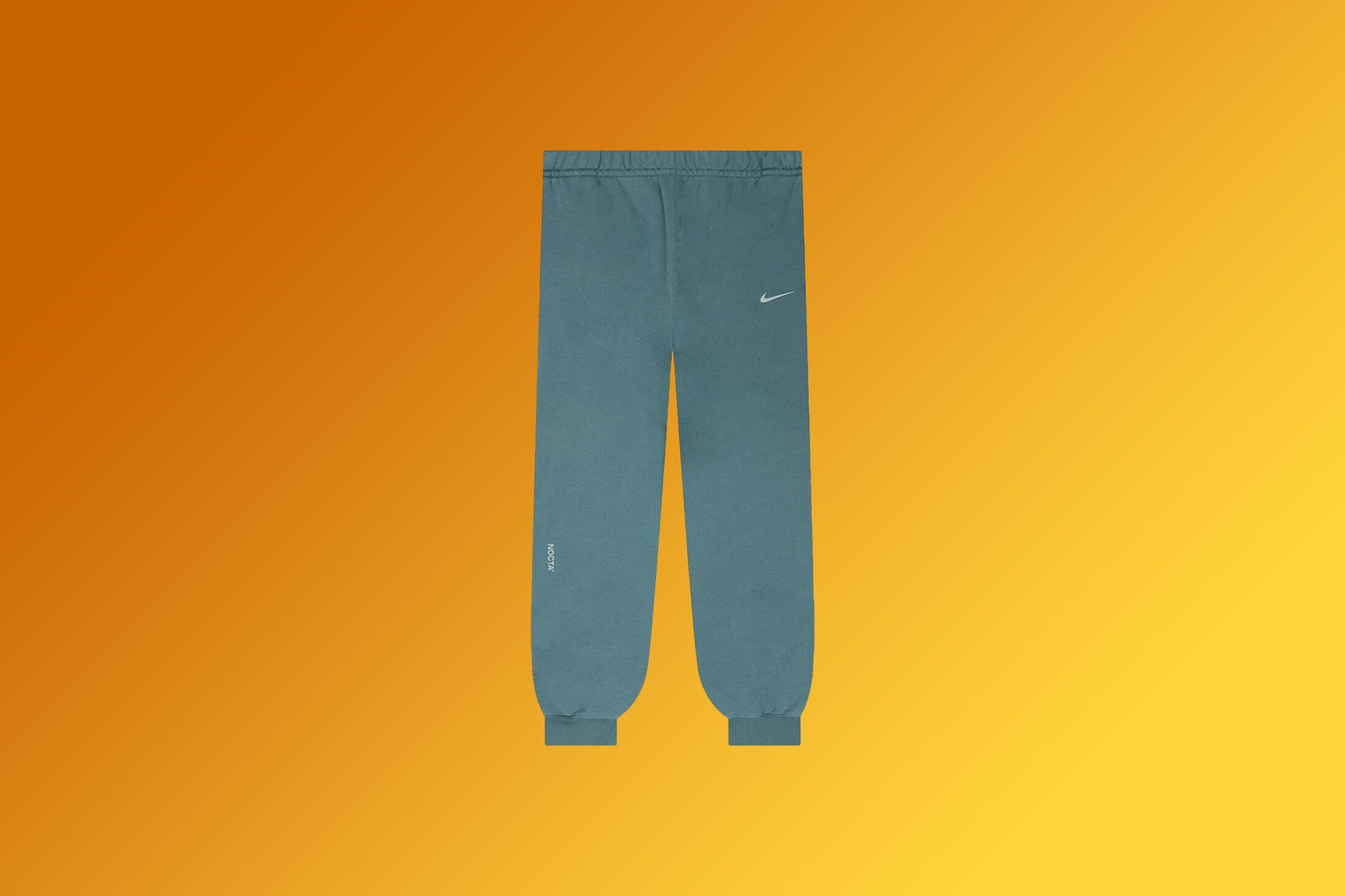 NIKE X NOCTA NRG FLEECE PANT - MINERAL SLATE/FADED SPRUCE/MICA GREEN - 5