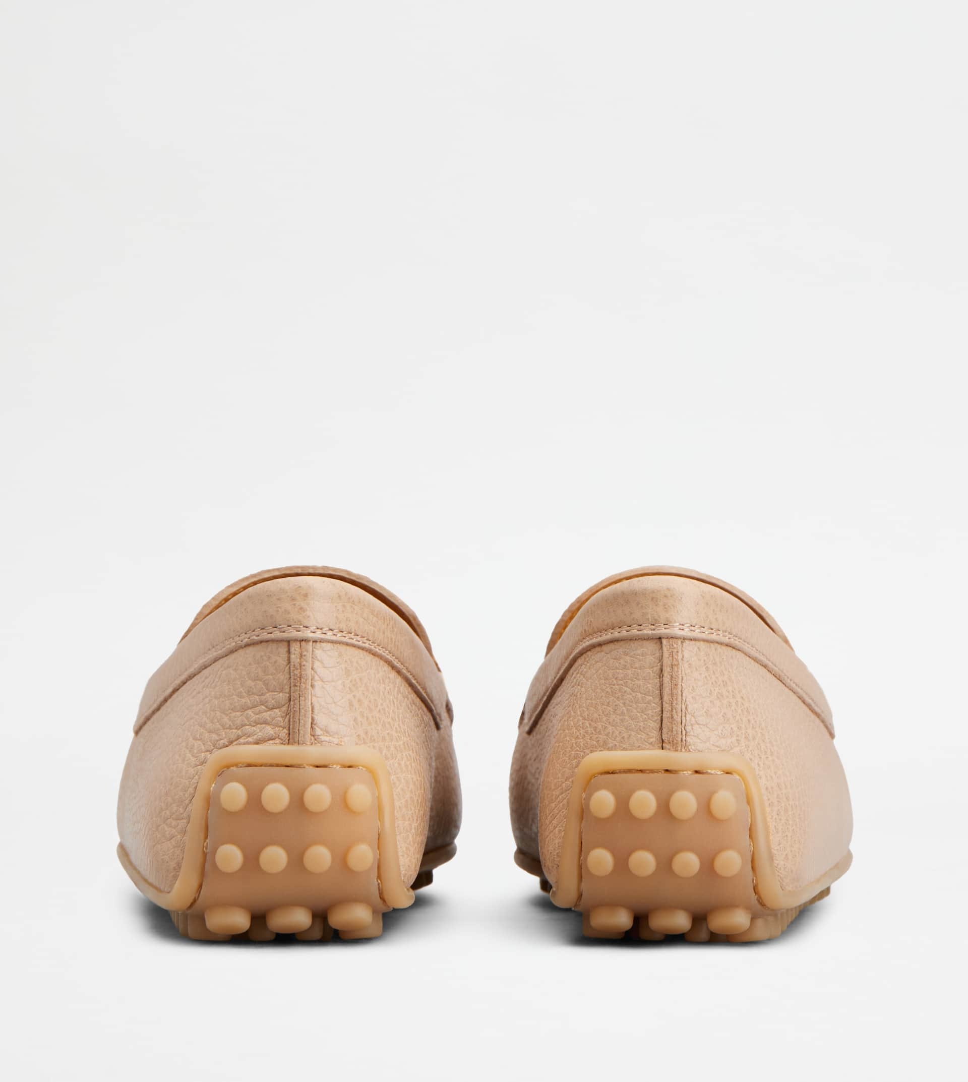 CITY GOMMINO DRIVING SHOES IN LEATHER - PINK - 3