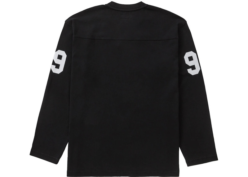 Supreme Supreme 99 L/S Football Top Black outlook