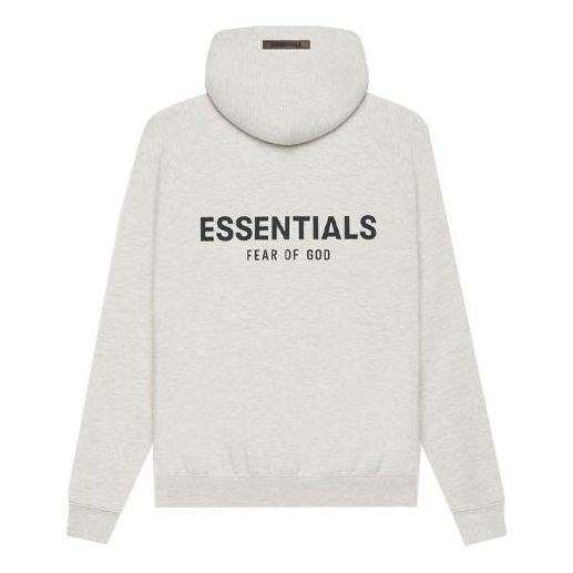 Fear of God Essentials SS21 Pullover Hoodie 'Light Heather Oatmeal' FOG-SS21-593 - 1