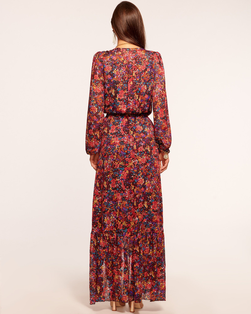 Fatima Long Sleeve Midi Dress 4