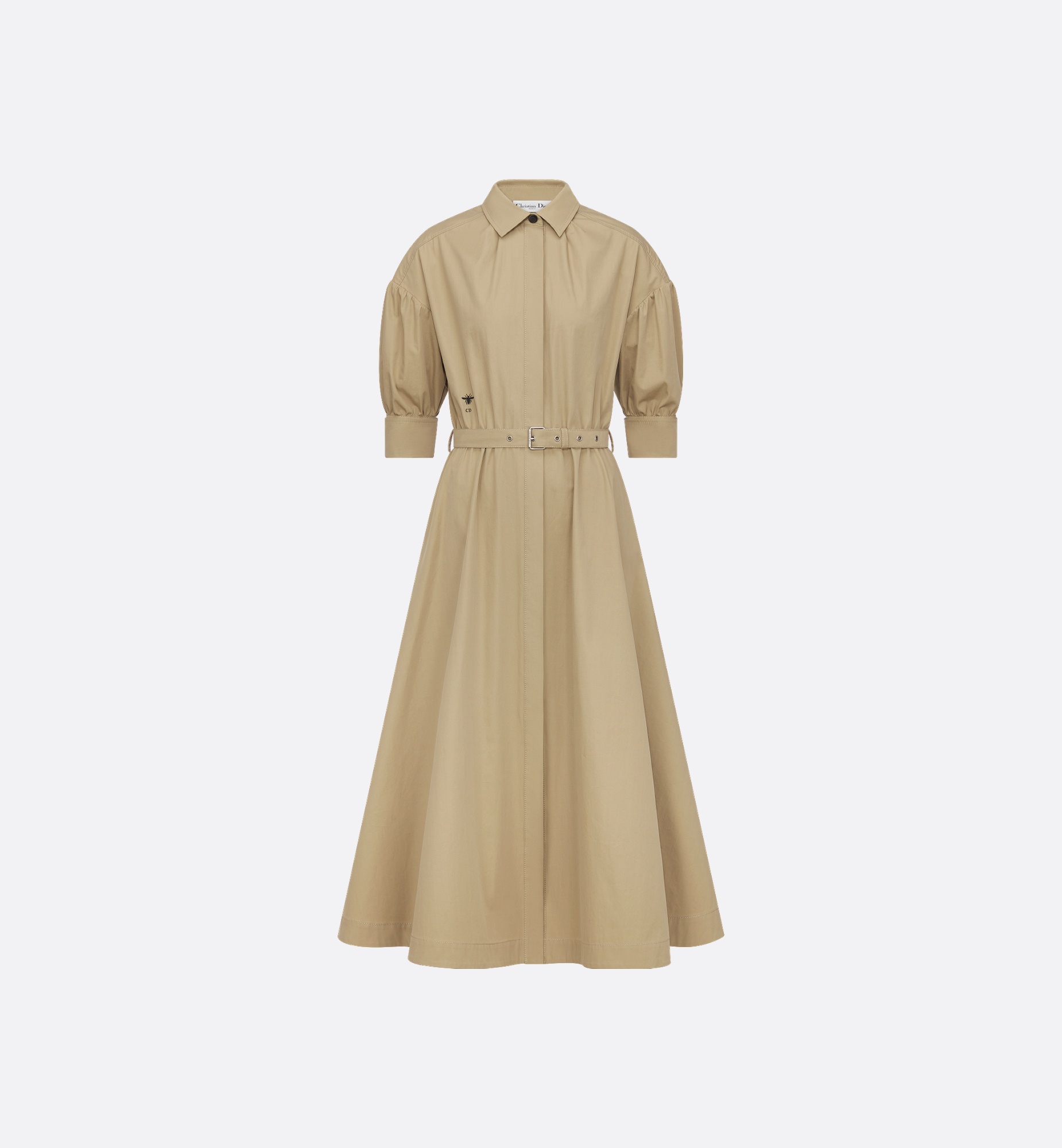 Flared Mid-Length Dress - 4