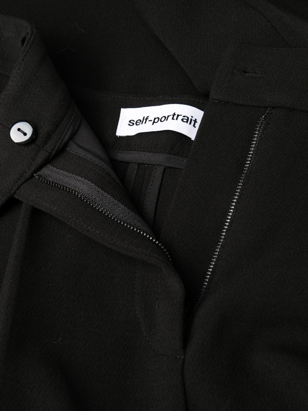 high-waist straight trousers - 6