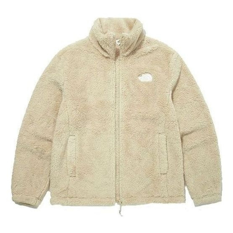 NORTH 얼굴 Compy Fleece Zip 업 '베이지'NJ4FM55J - 1