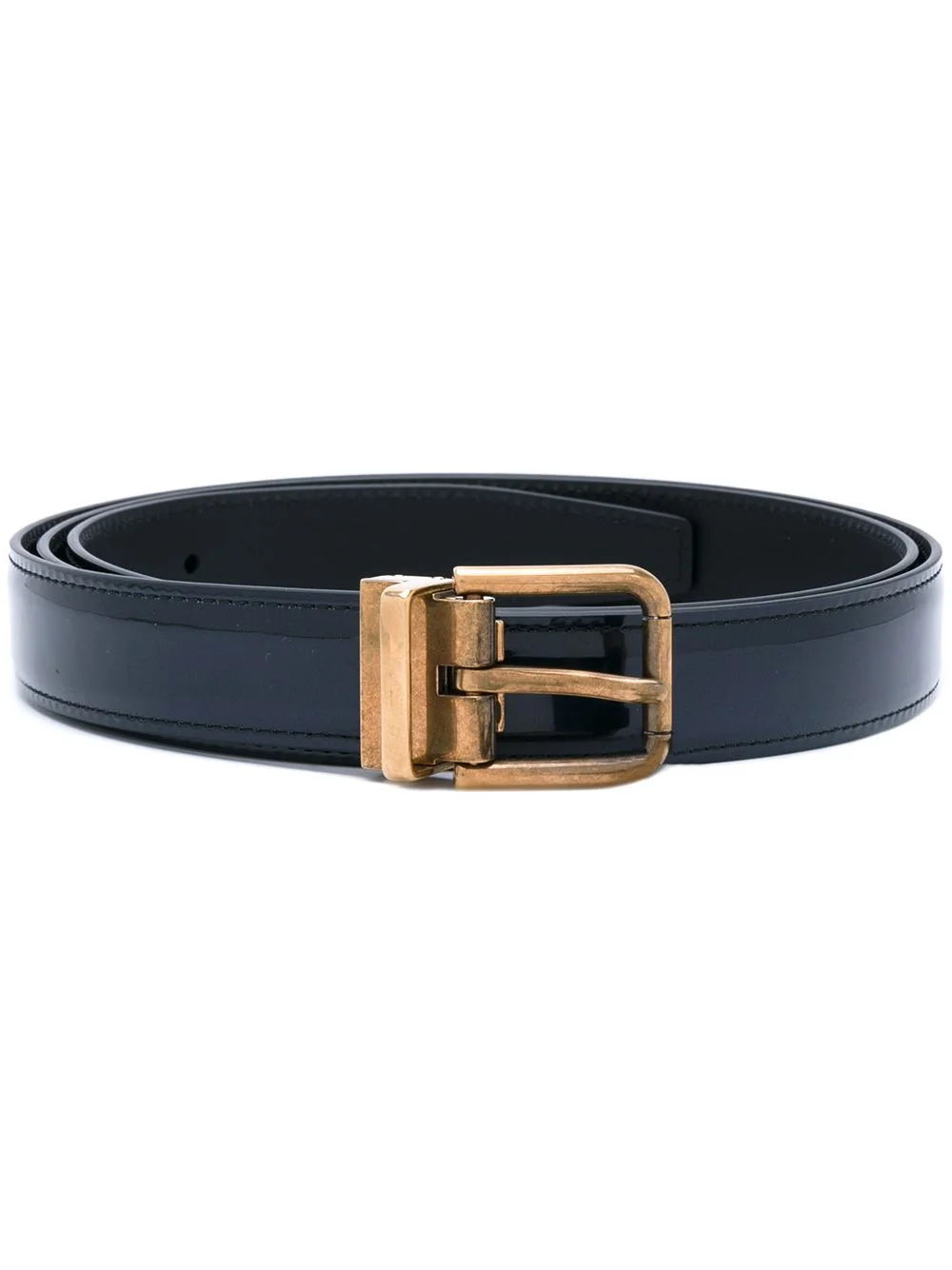 gold buckle belt - 1