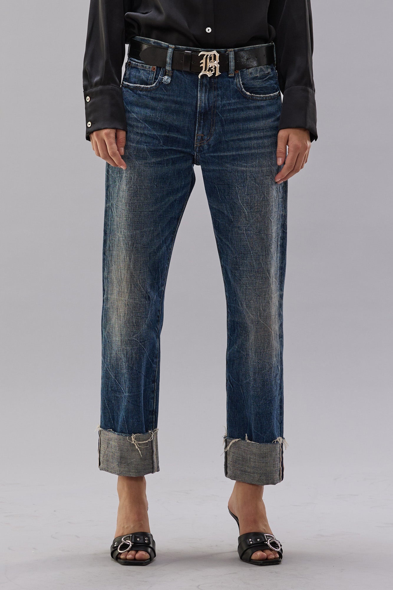 BOYFRIEND JEAN - TYNE SELVEDGE BLUE - 2