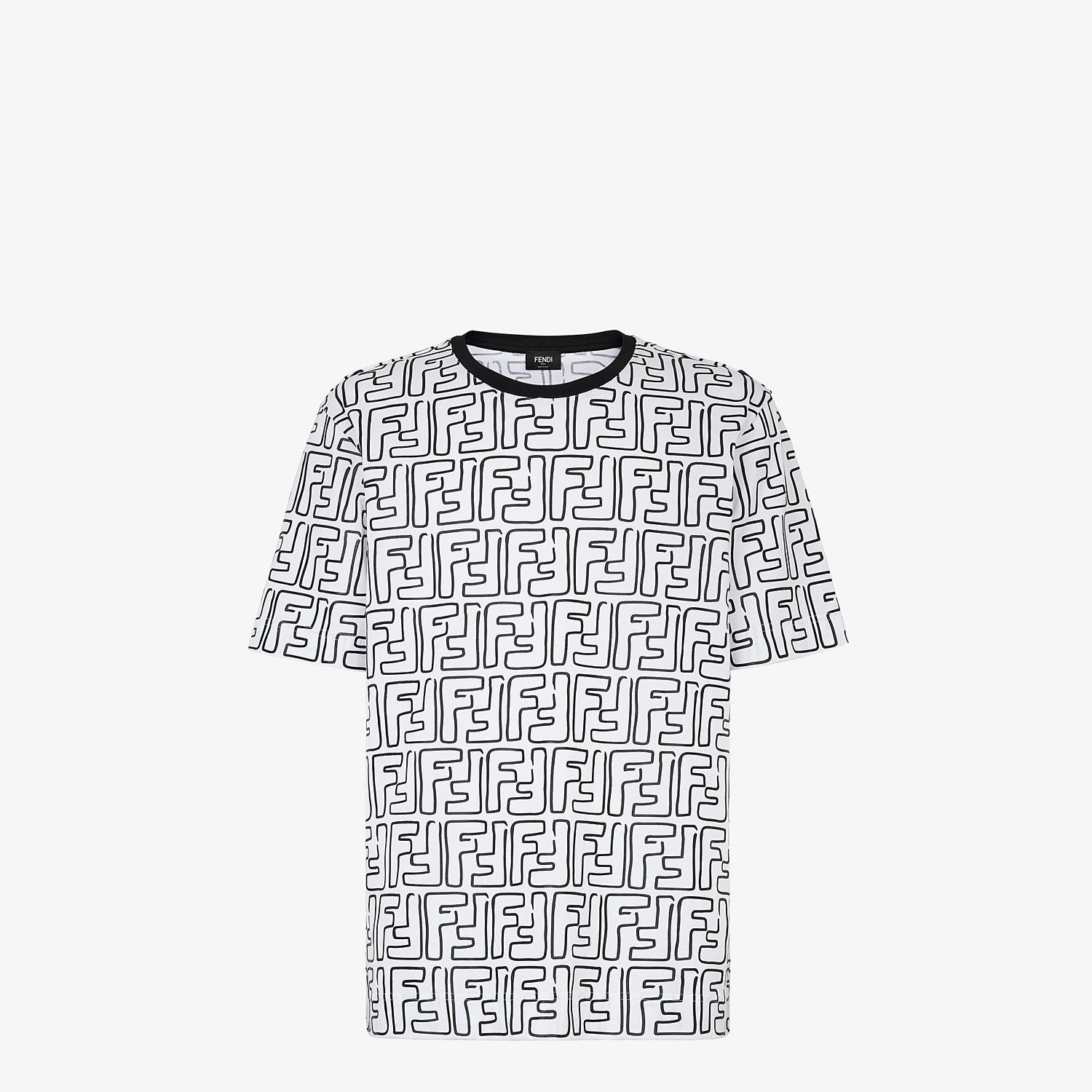 Fendi Roma Joshua Vides cotton T-shirt - 1