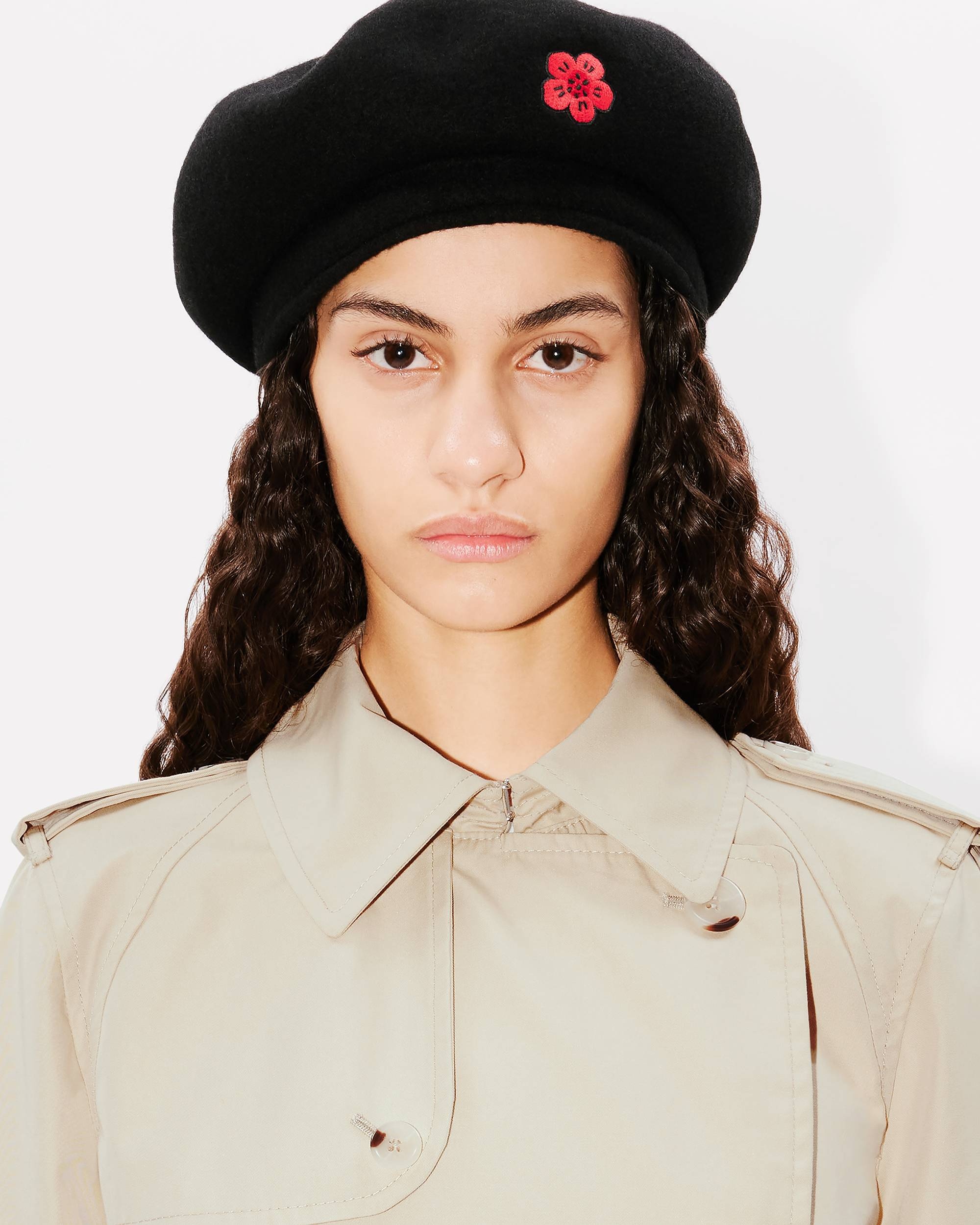 'KENZO Crest' beret in wool - 4