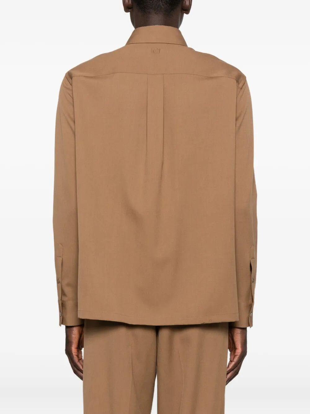 Wool Gabardine Shirt - 3