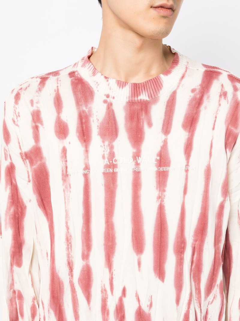 tie-dye logo-print jumper 6