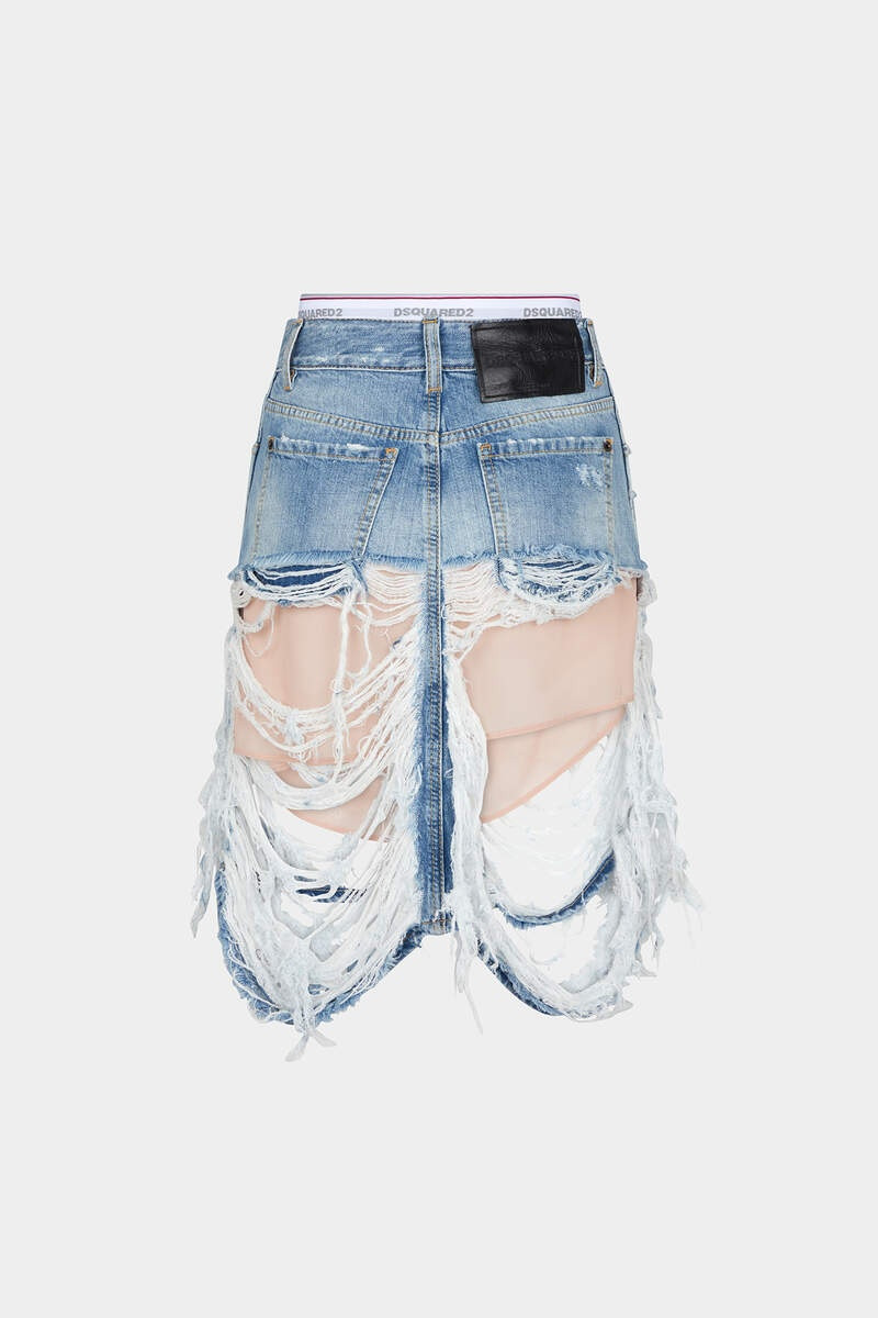 DSQUARED2 SUPER DESTROYED DRESS outlook