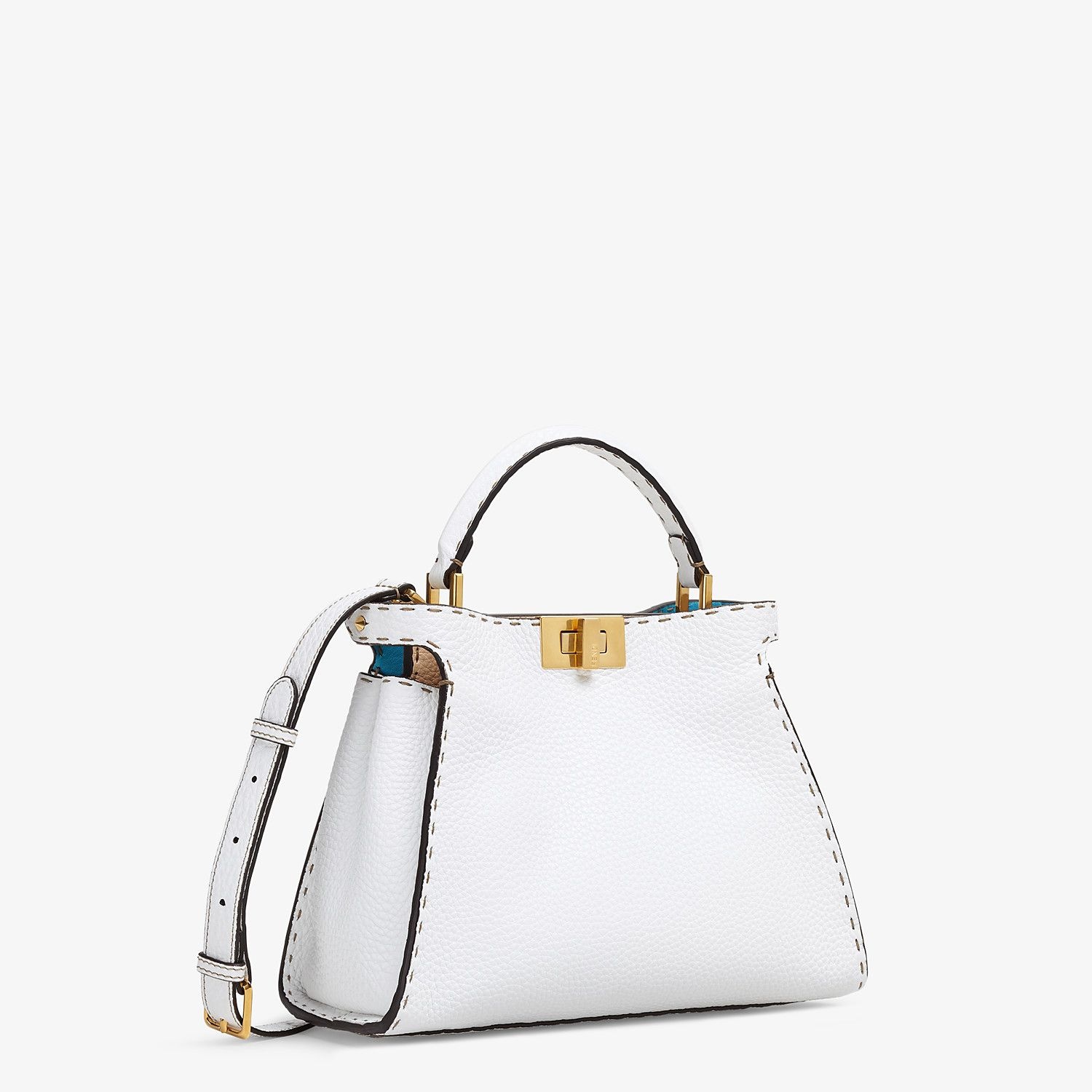 White Cuoio Romano leather bag - 3