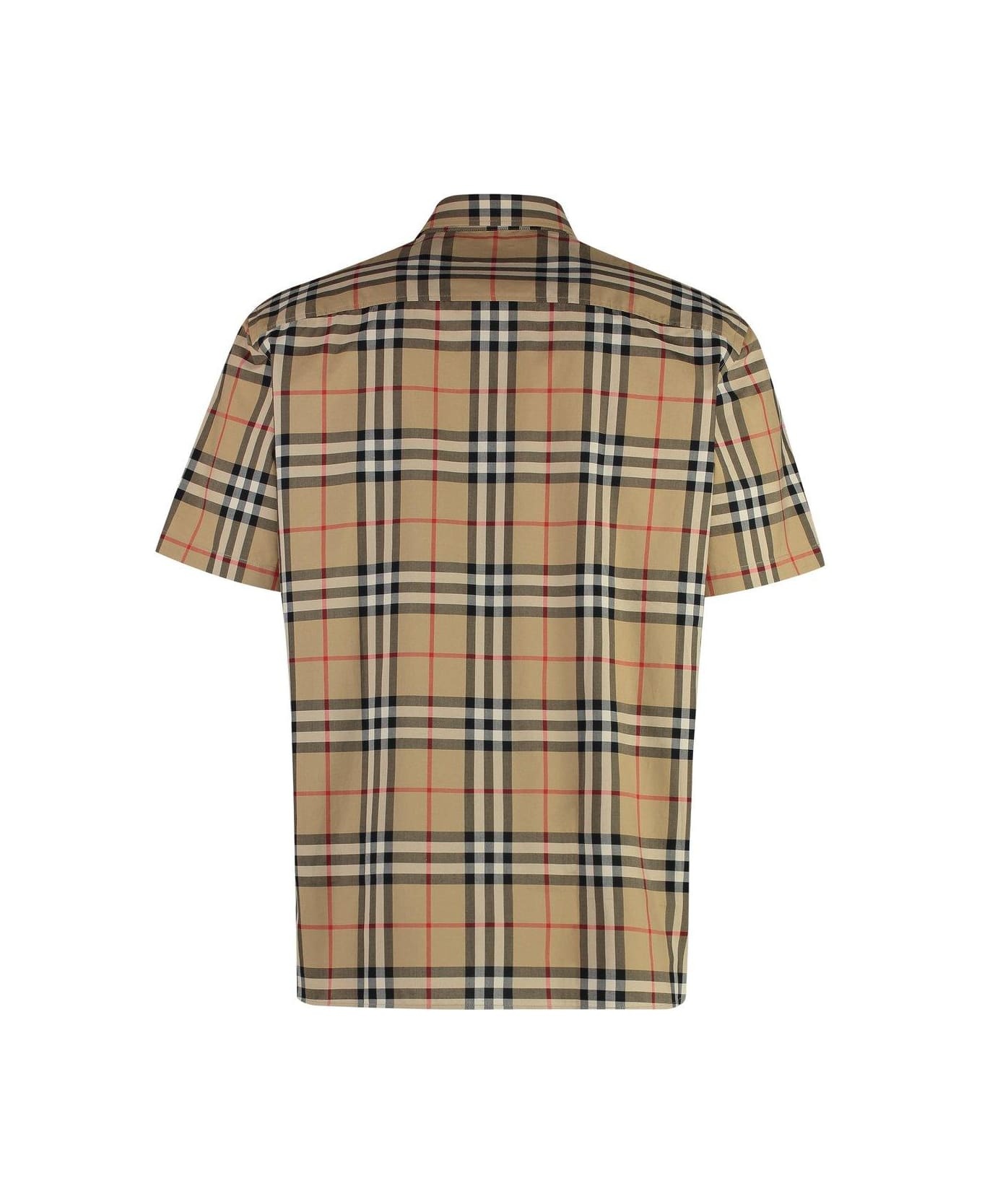 Checked Short-sleeved Shirt - 2
