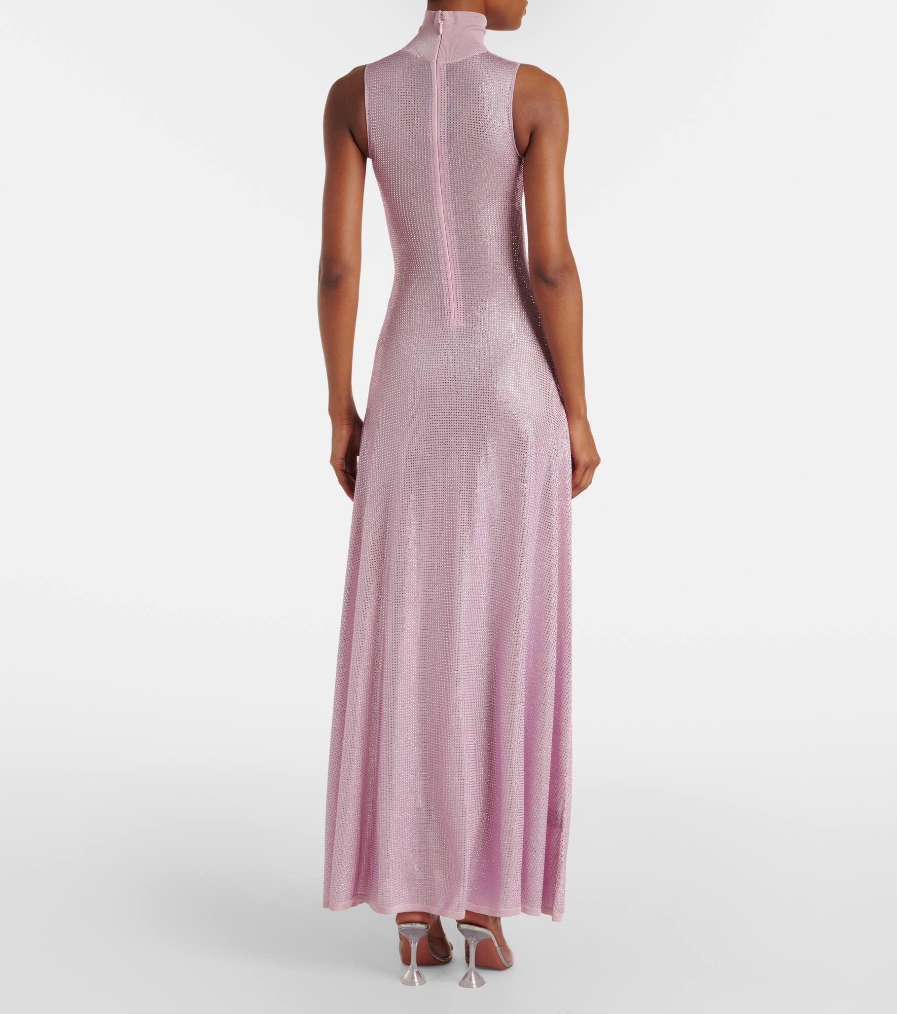 Ruched sequined maxi dress - 3