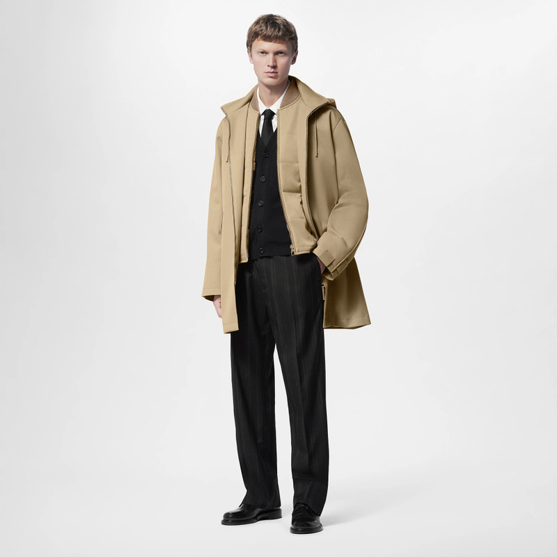 Louis Vuitton Long 2-In-1 Technical Cotton Parka outlook