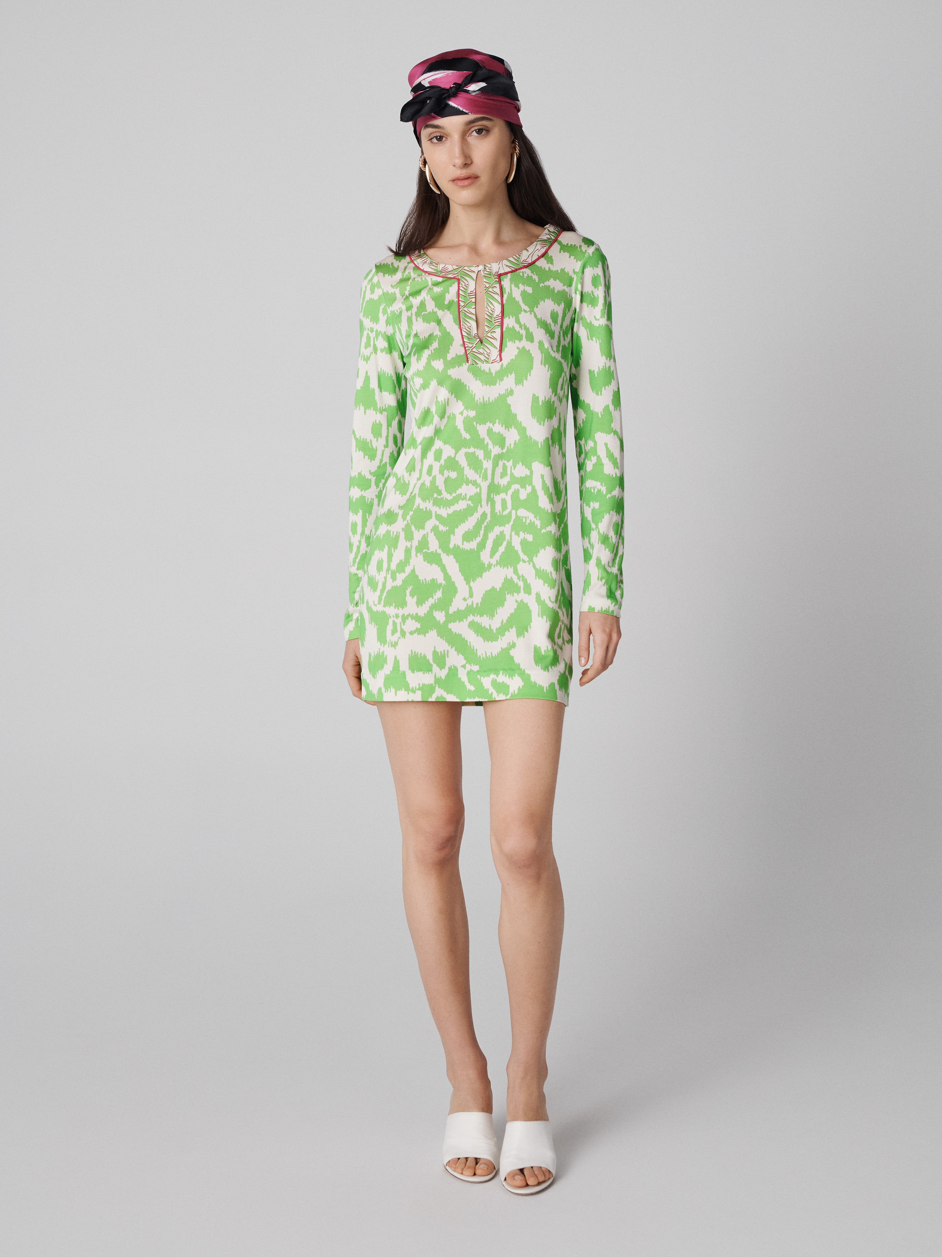 Reina Silk Jersey Dress - 1