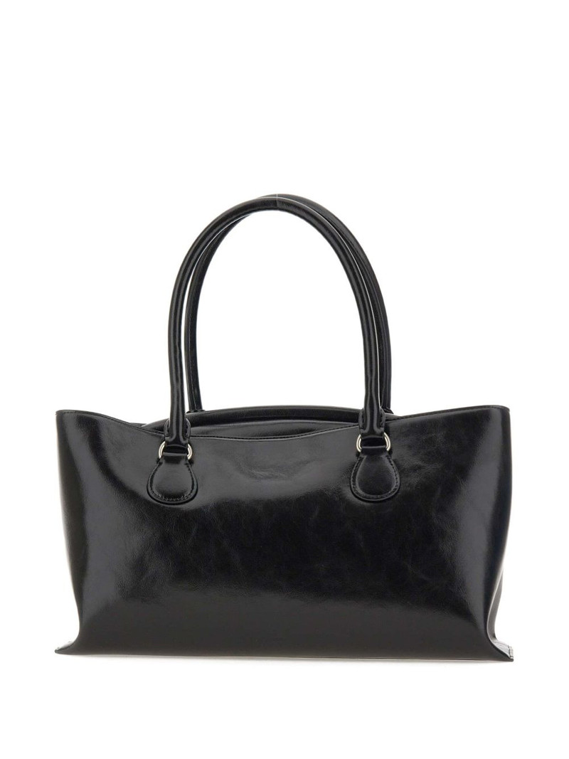 OSOI double-handle leather tote bag outlook
