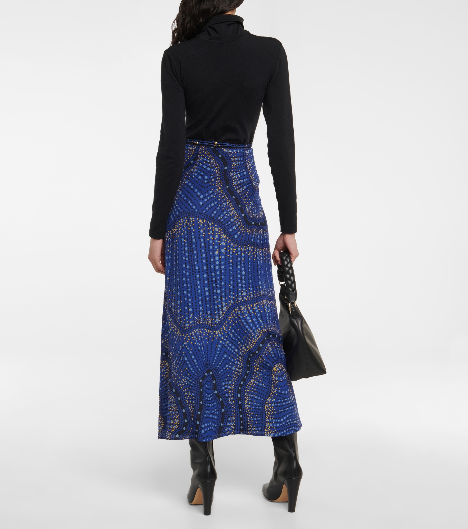 Safia silk maxi skirt - 3