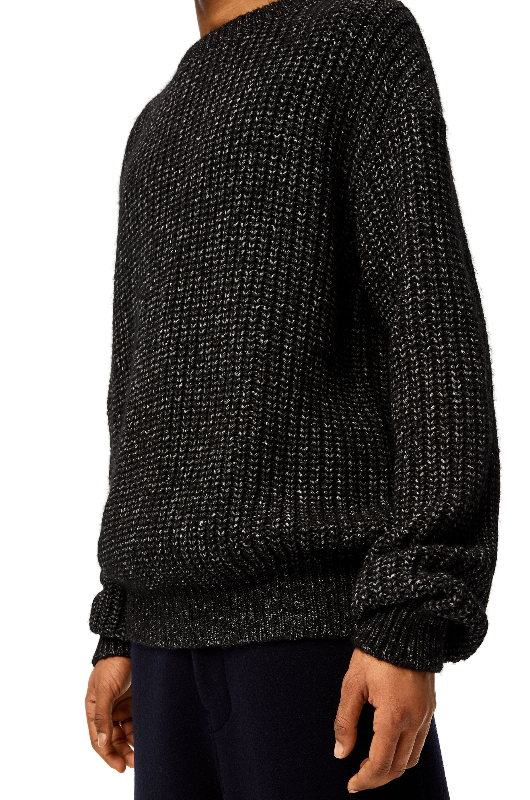 Oversize sweater in polyester - 5