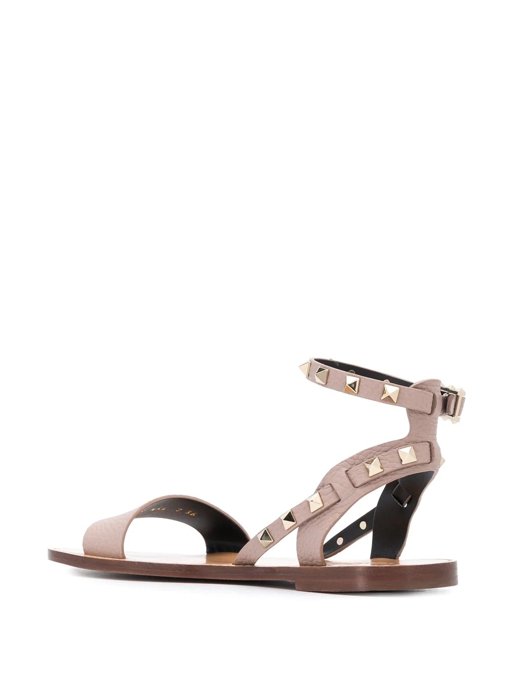 Rockstud flat sandals - 3