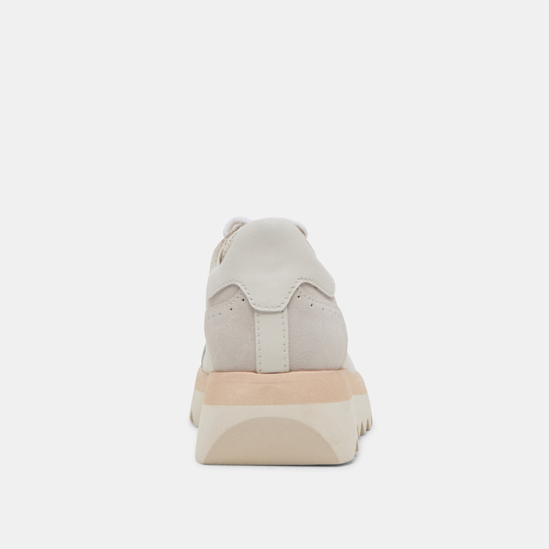 JORGIE SNEAKERS WHITE LEATHER 10
