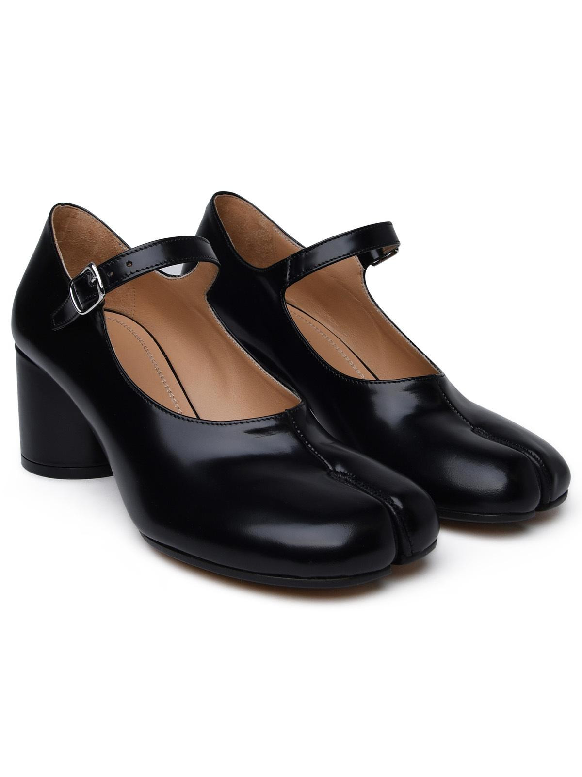 Maison Margiela Black Leather Pumps Women - 2