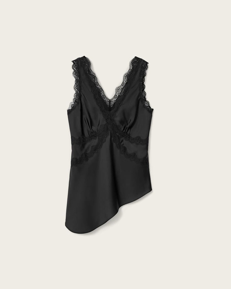 ILKA LACE TRIM CAMI TOP 1