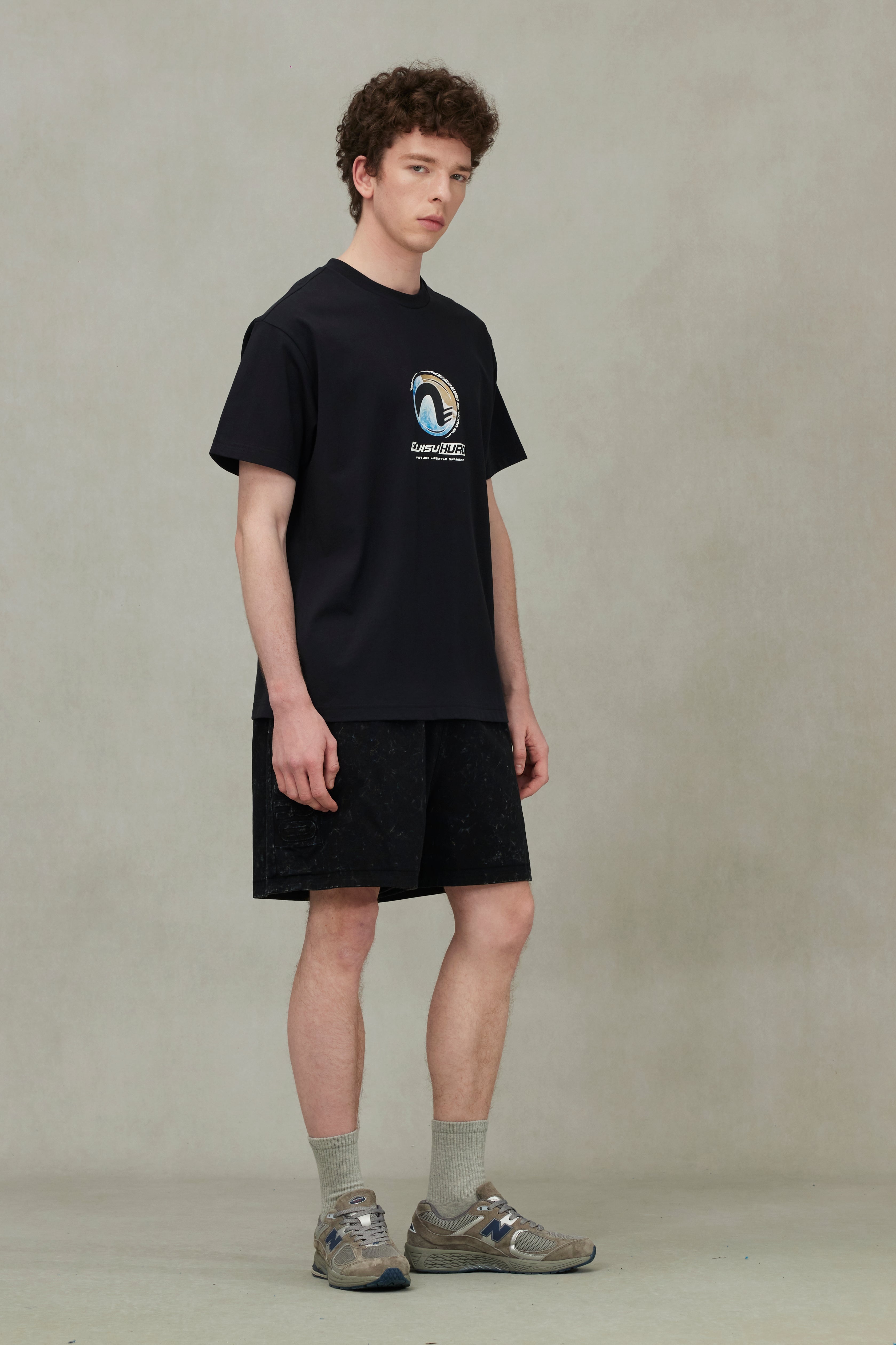 EVISUKURO Motifs Print Regular Fit T-shirt - 3
