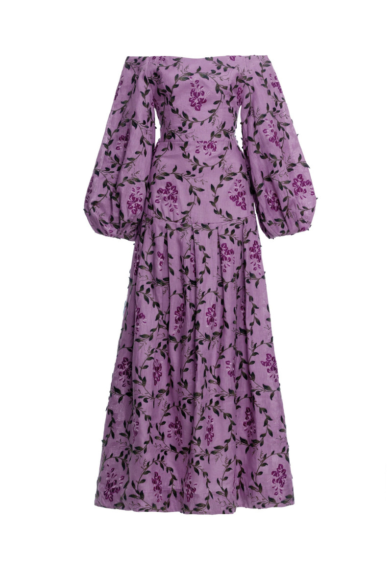 Senlis Wisteria Maxi Dress 1