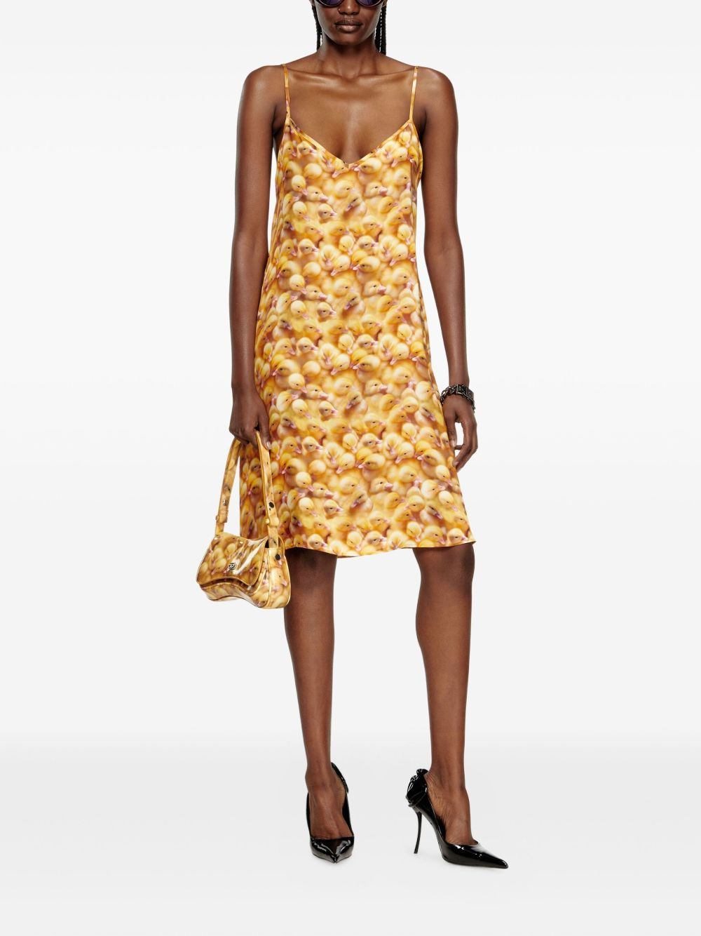 D-Ulcet print midi dress - 2