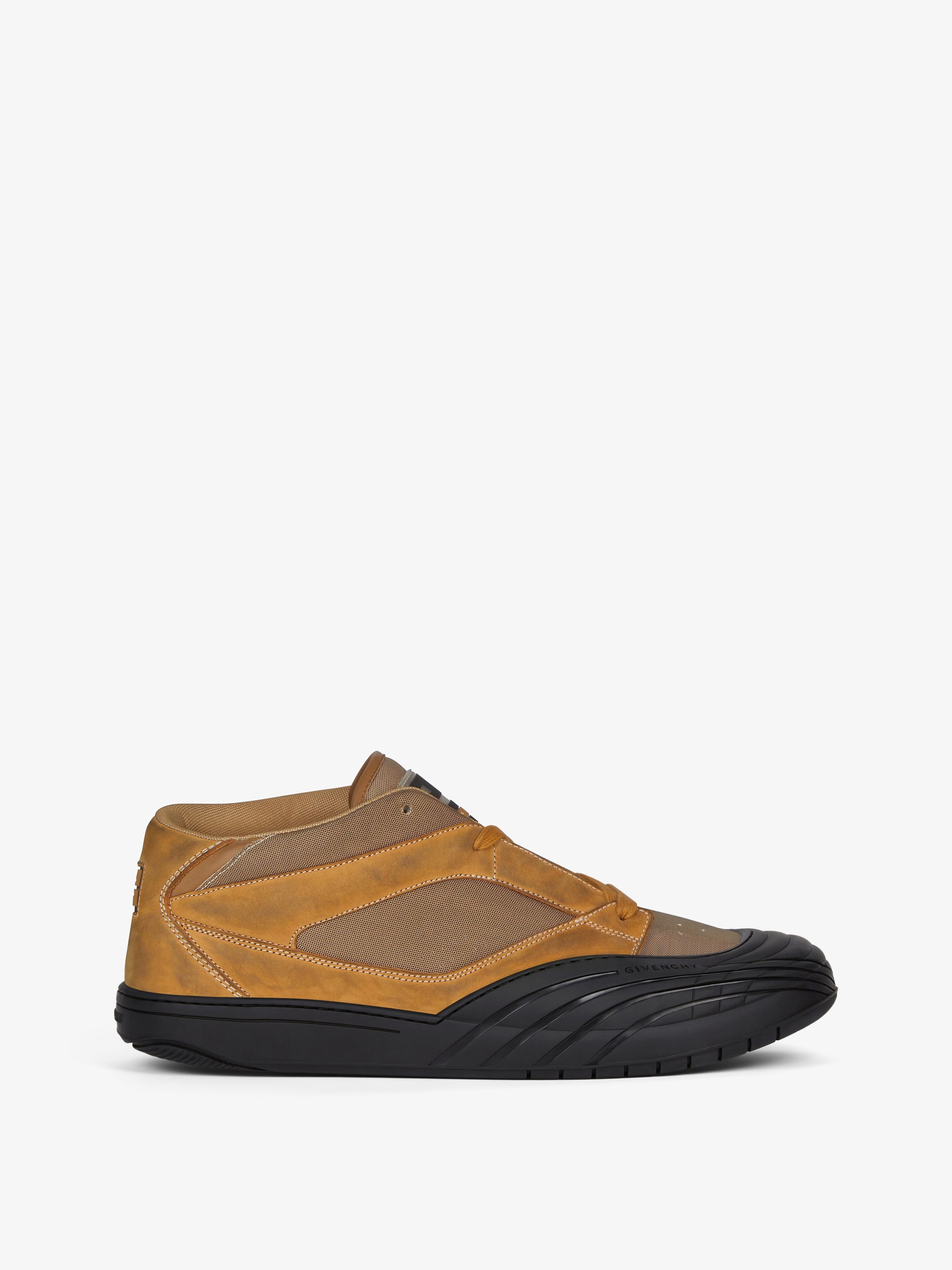 SKATE SNEAKERS IN NUBUCK AND SYNTHETIC FIBER - 1