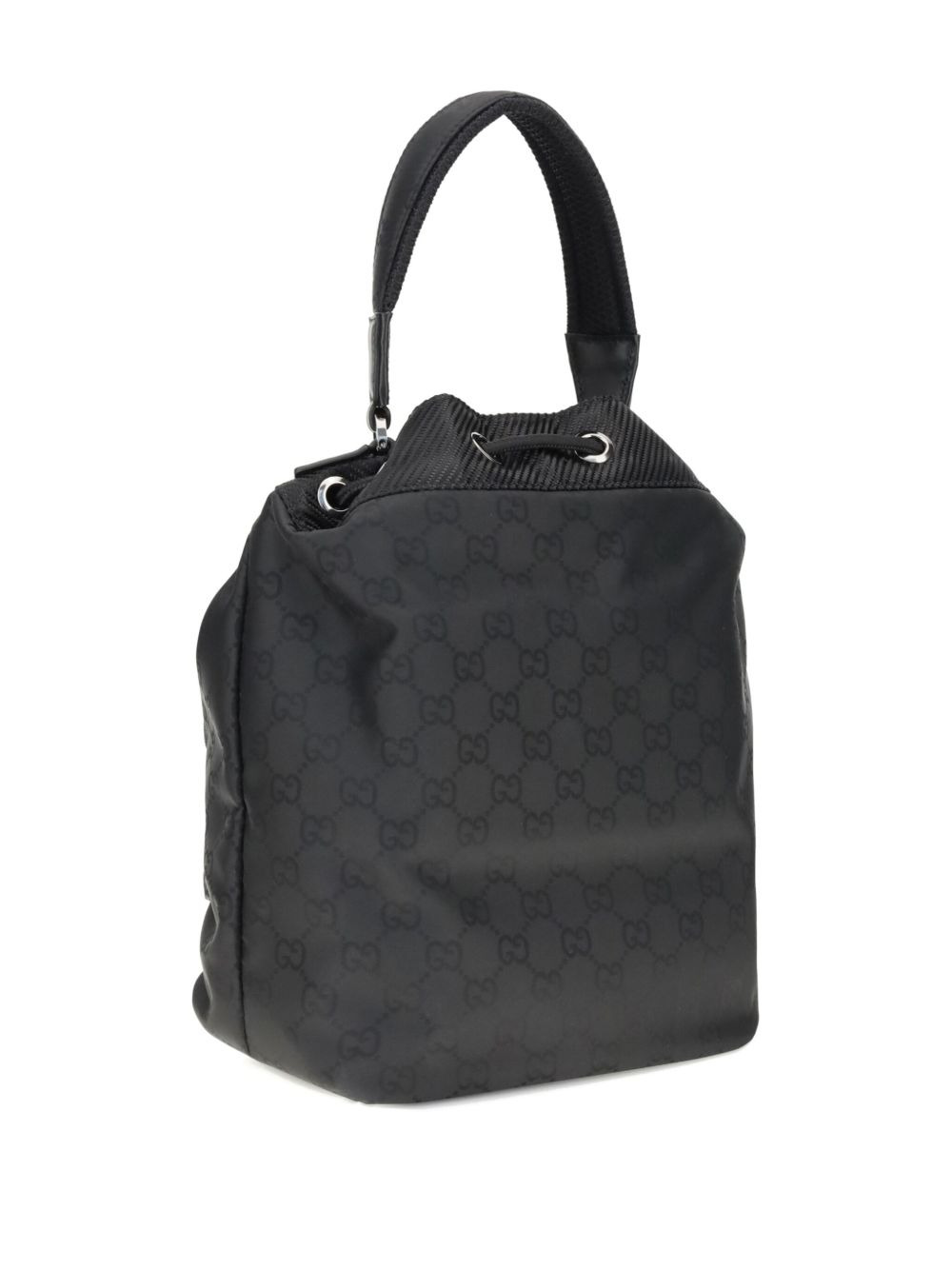 GG pattern drawstring backpack - 2