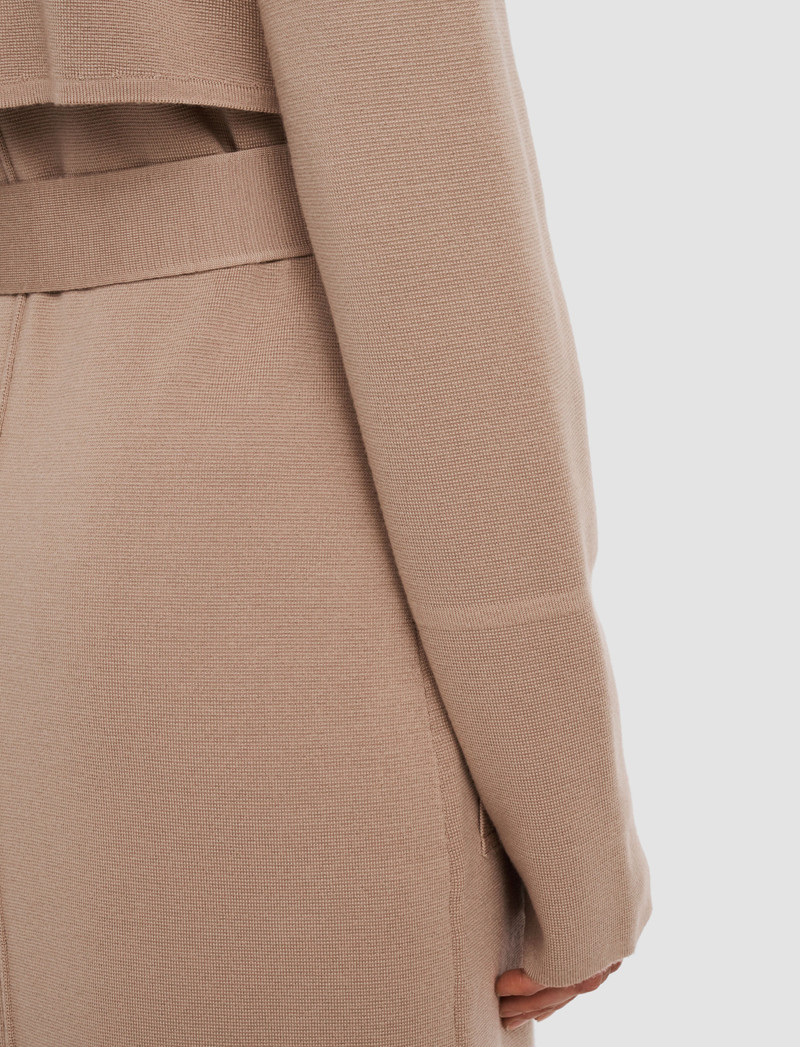 Milano Knitted Wool Coat 7