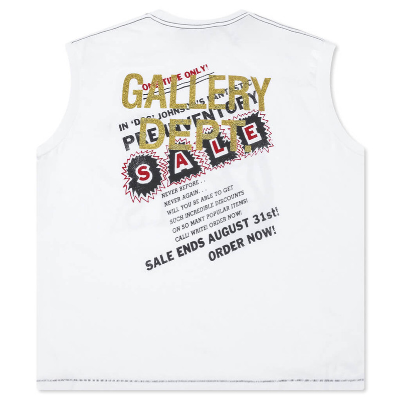 GALLERY DEPT. GALLERY DEPT. X DOC JOHNSON LOVE KITS TEE - CLEAN WHITE outlook