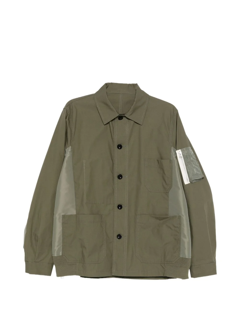 pocket panelling jacket - 1