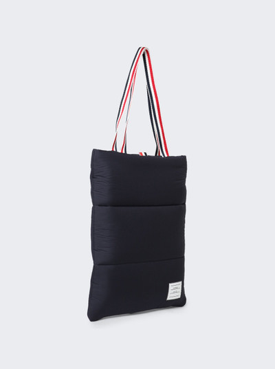 Thom Browne Puffer Tote Navy outlook