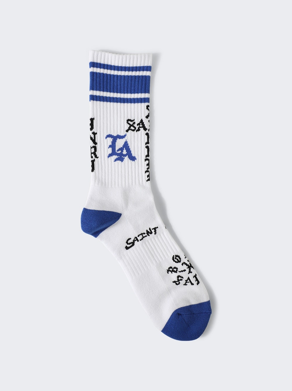 Sinner Socks White And Blue - 1