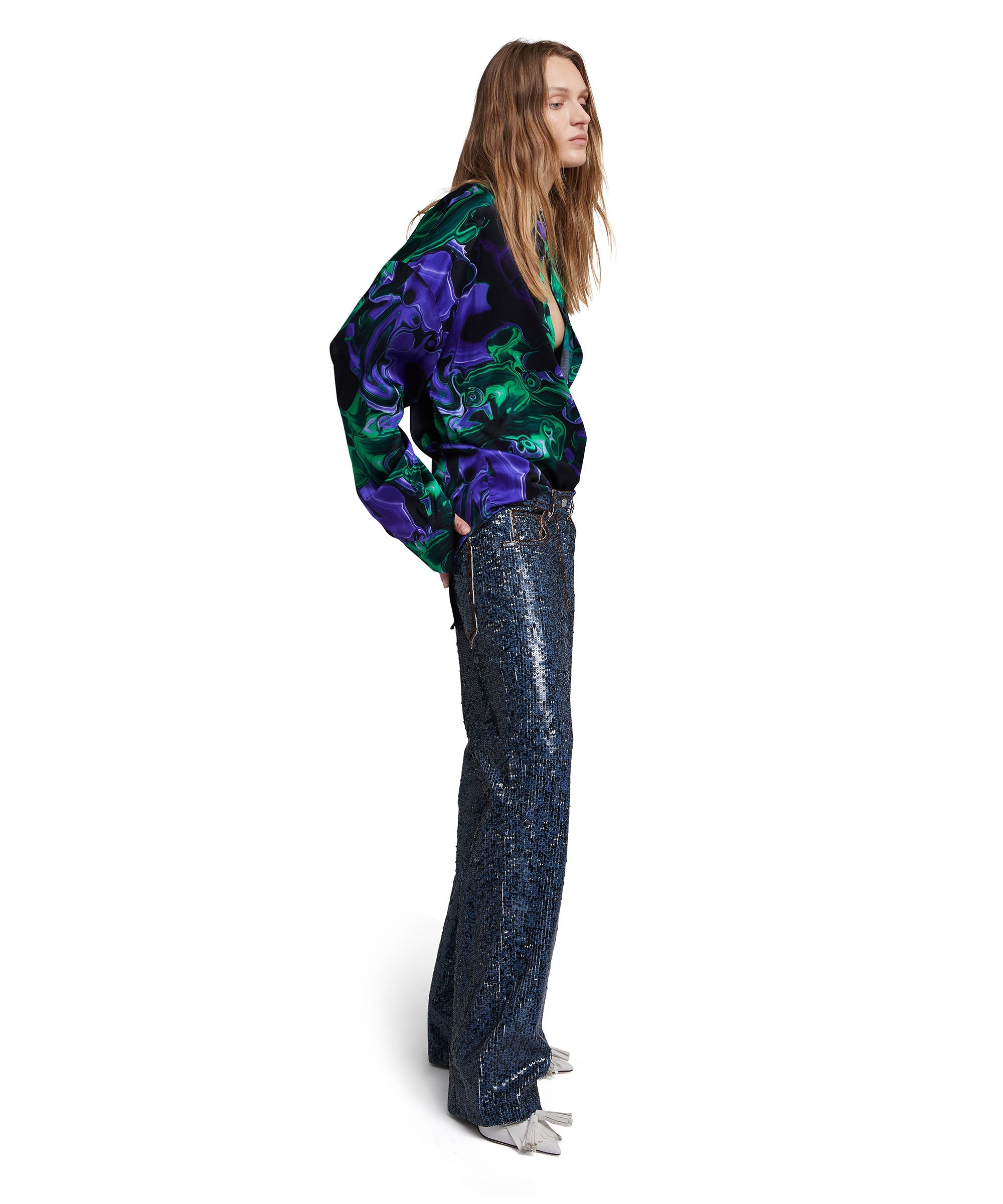 Shirt with "Magma" print - 5