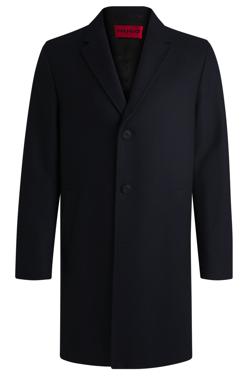 REGULAR-FIT COAT IN WOOL 1