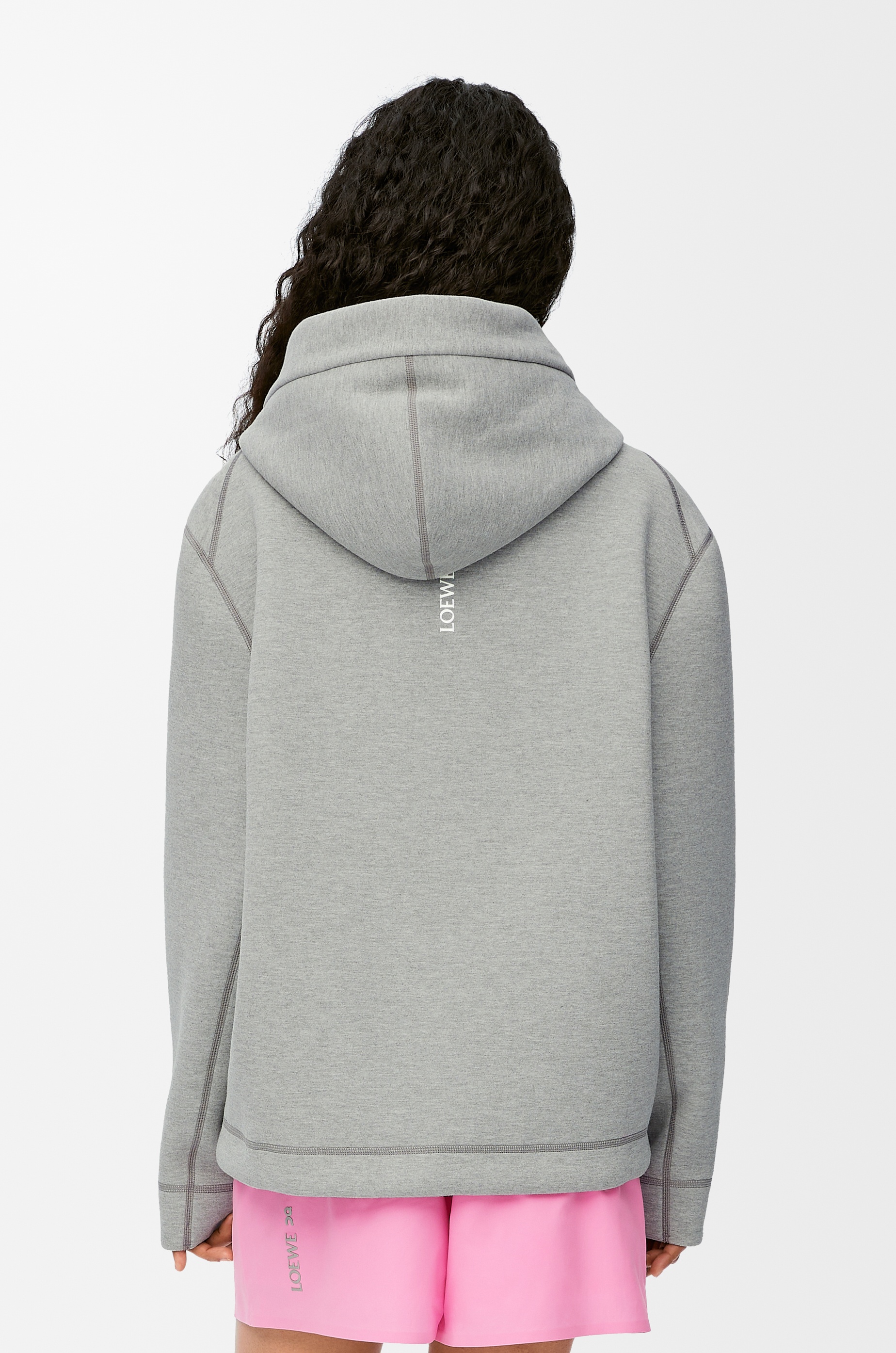 Hoodie in technical jersey - 7