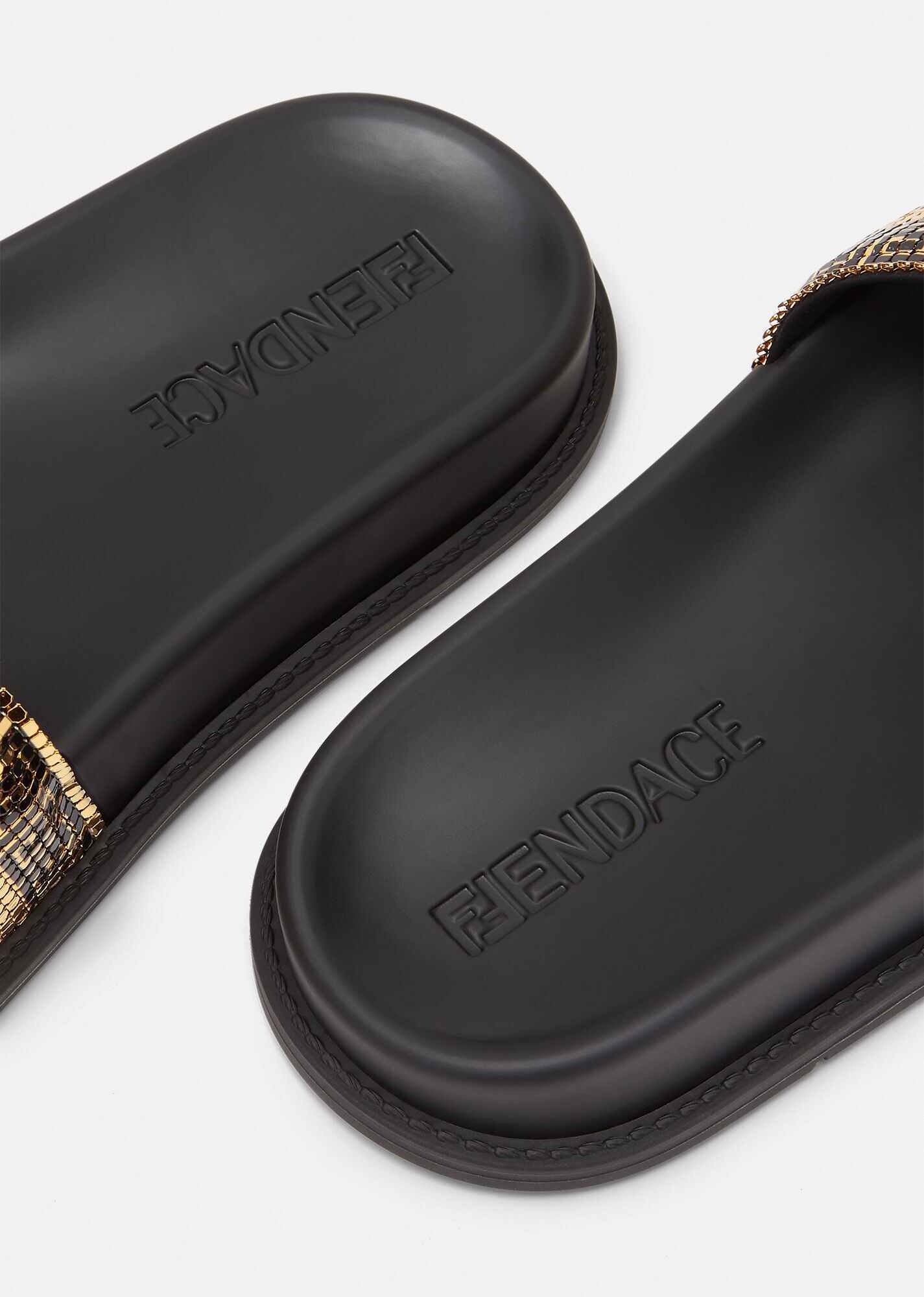 Fendace Logo Metal Mesh Sliders - 4