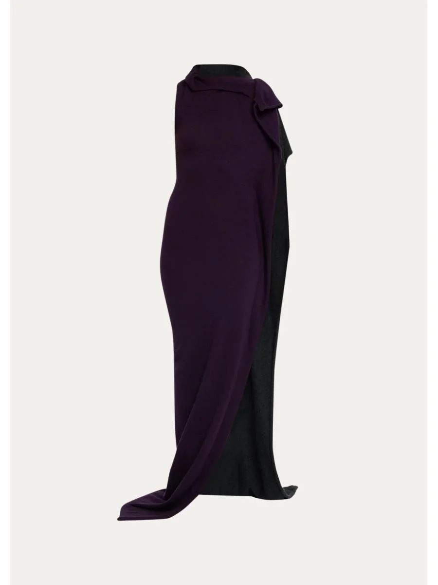 Magdalena Draped Maxi Dress - 1