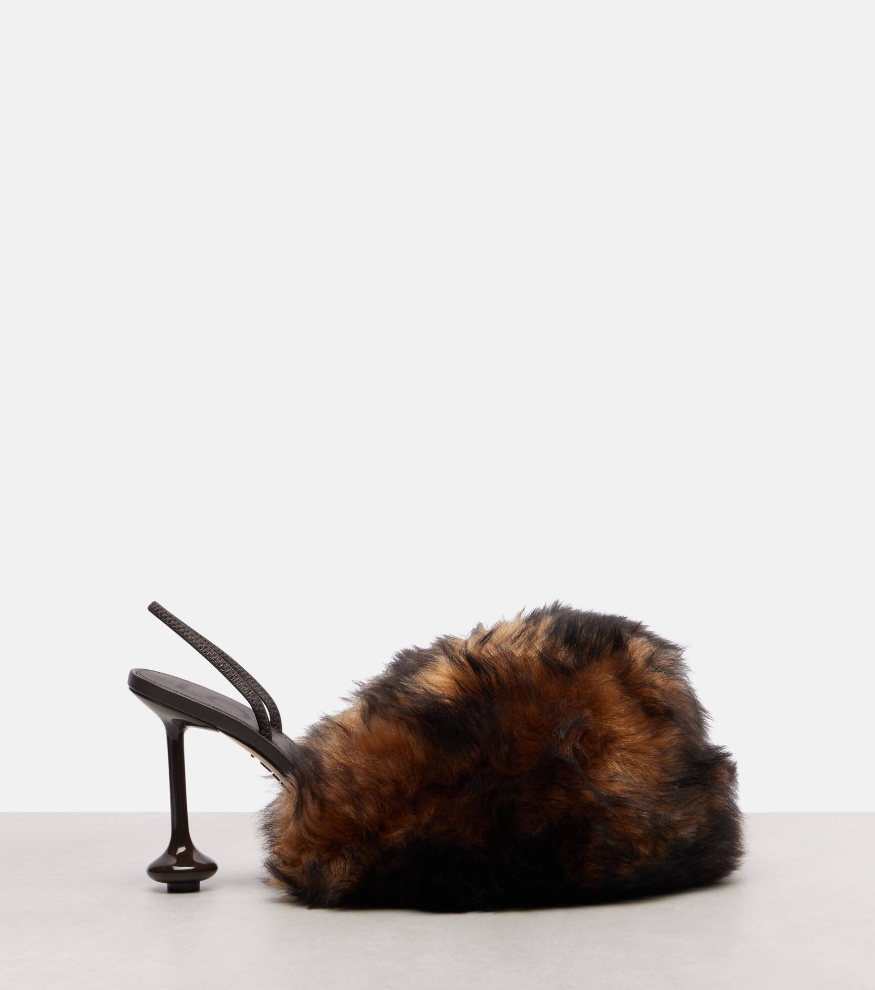 Toy 90 shearling slingback pumps - 4