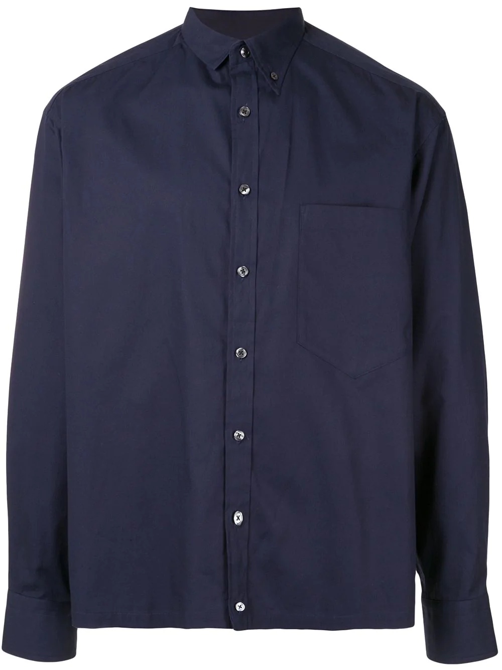 chest pocket longsleeved shirt - 1