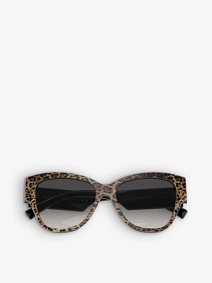 DG4449 butterfly-frame acetate sunglasses - 5