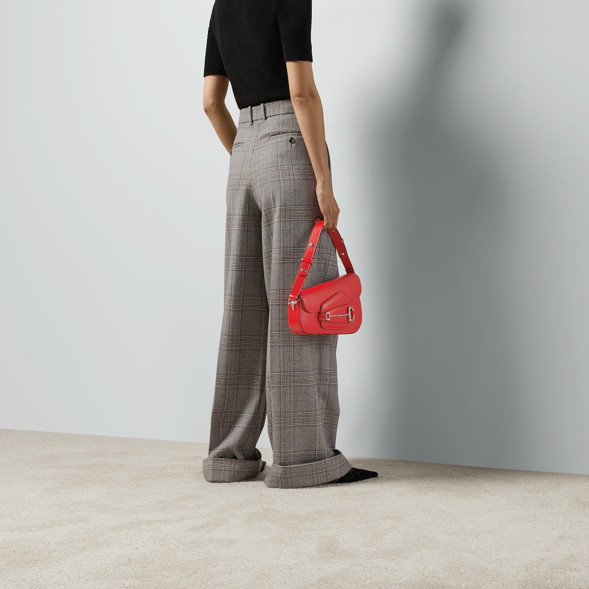 Prince of Wales wool pant - 8