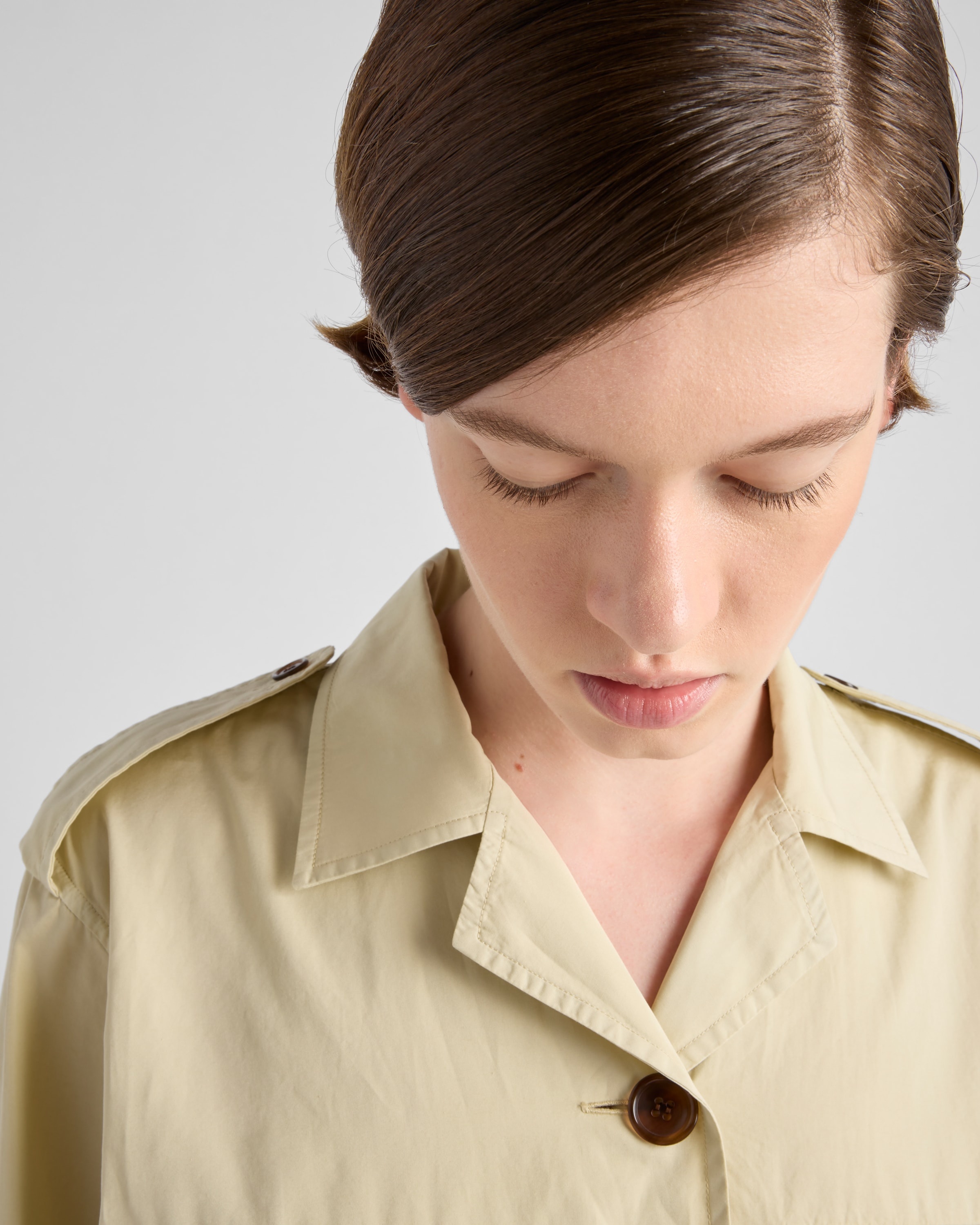 Poplin shirt-dress - 4