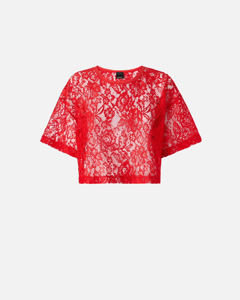 CROPPED LACE T-SHIRT 1