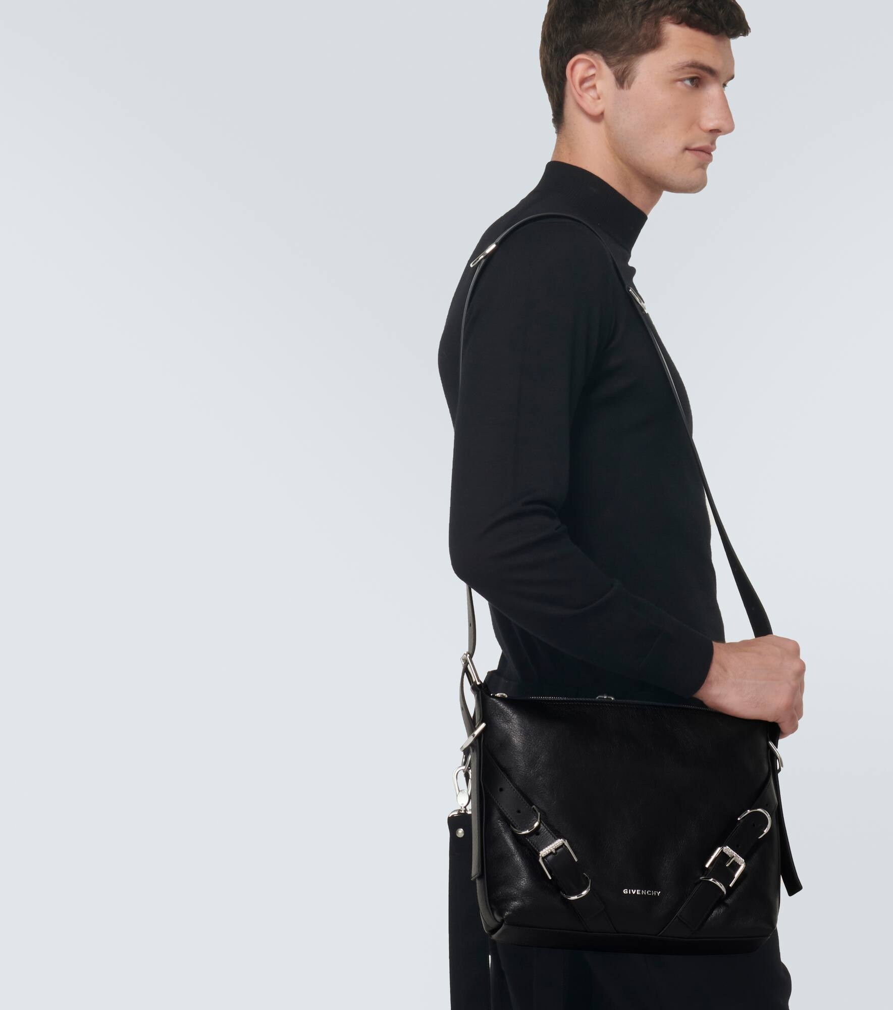 Voyou Medium leather crossbody bag - 2